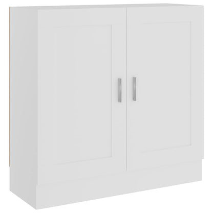 vidaXL Book Cabinet White 82,5x30,5x80 cm Engineered Wood