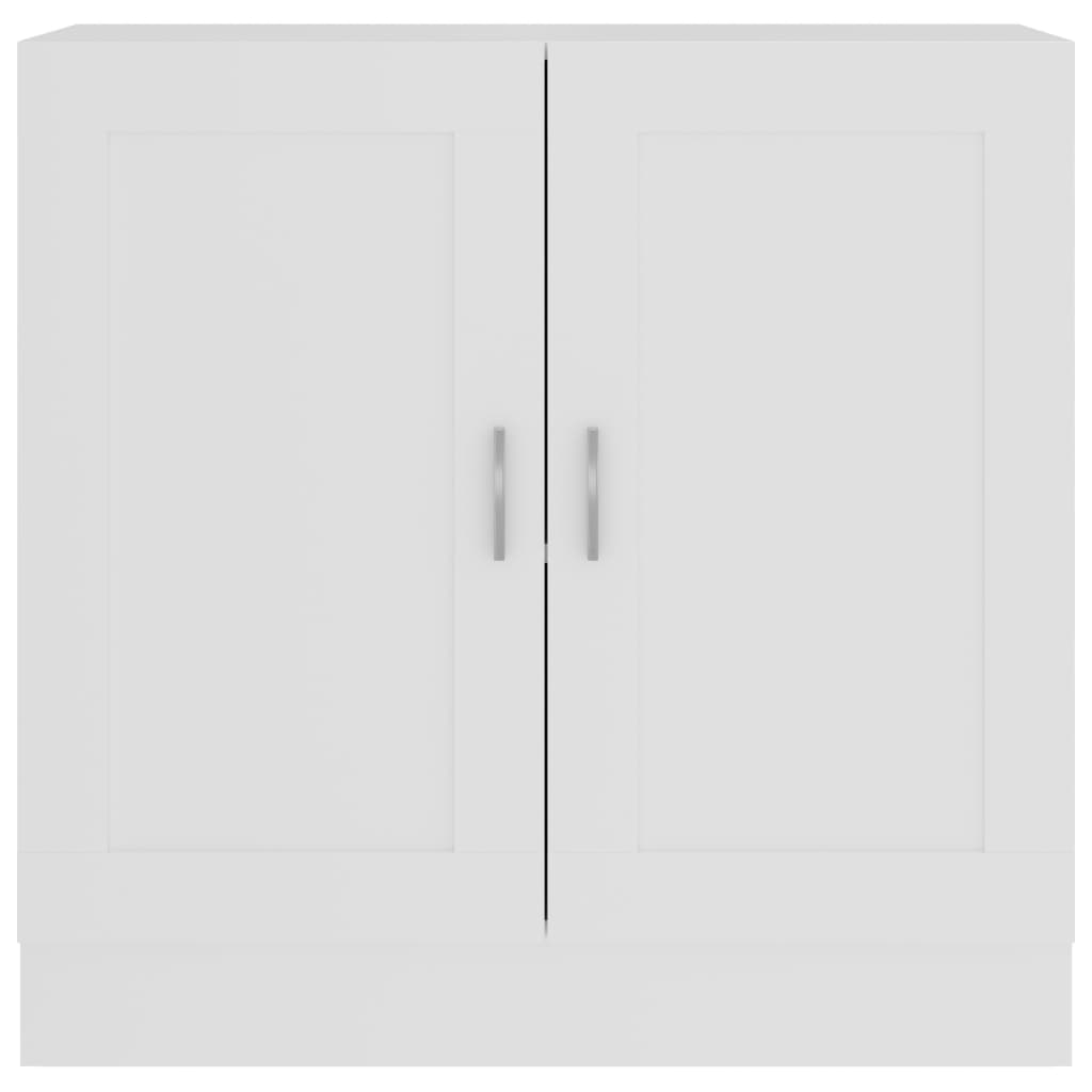 vidaXL Book Cabinet White 82,5x30,5x80 cm Engineered Wood