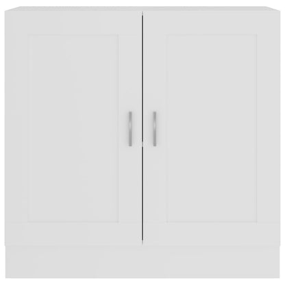 vidaXL Book Cabinet White 82,5x30,5x80 cm Engineered Wood