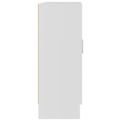 vidaXL Book Cabinet White 82,5x30,5x80 cm Engineered Wood