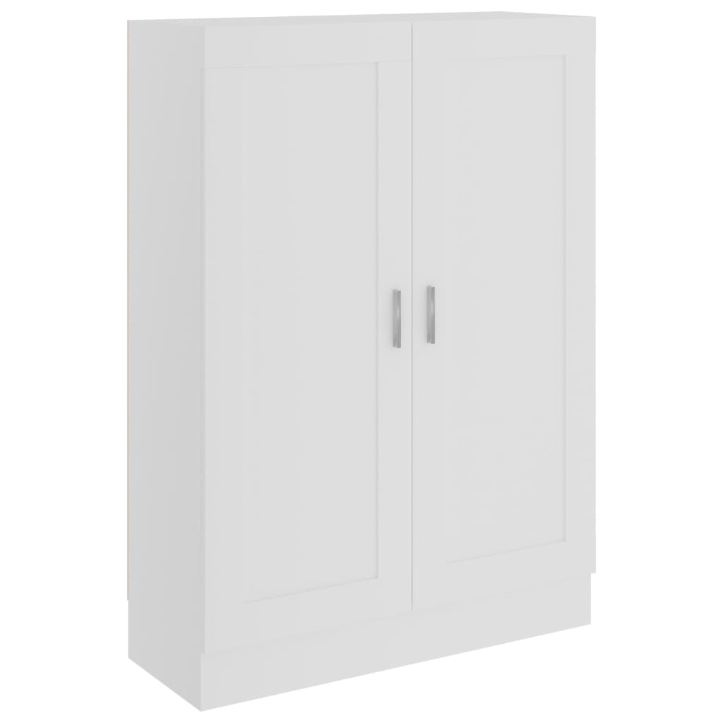 vidaXL Book Cabinet White 82,5x30,5x115 cm Engineered Wood