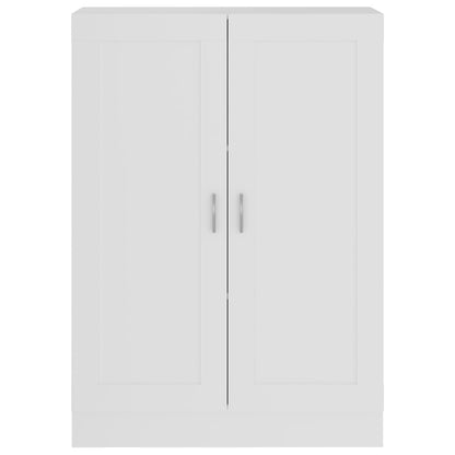 vidaXL Book Cabinet White 82,5x30,5x115 cm Engineered Wood