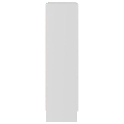 vidaXL Book Cabinet White 82,5x30,5x115 cm Engineered Wood
