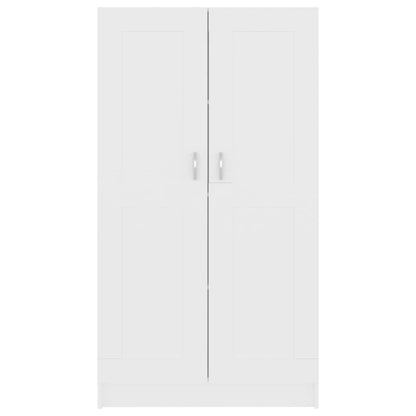 802723 vidaXL Book Cabinet White 82,5x30,5x150 cm Engineered Wood