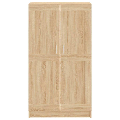 802726 vidaXL Book Cabinet Sonoma Oak 82,5x30,5x150 cm Engineered Wood - Brown