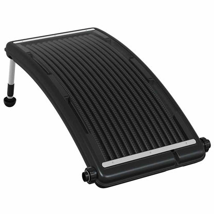 vidaXL Curved Pool Solar Heating Panel 110x65 cm - Black