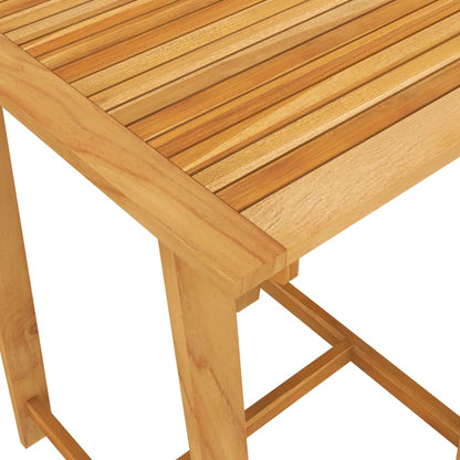 vidaXL Garden Bar Table 70x70x104 cm Solid Acacia Wood - Brown