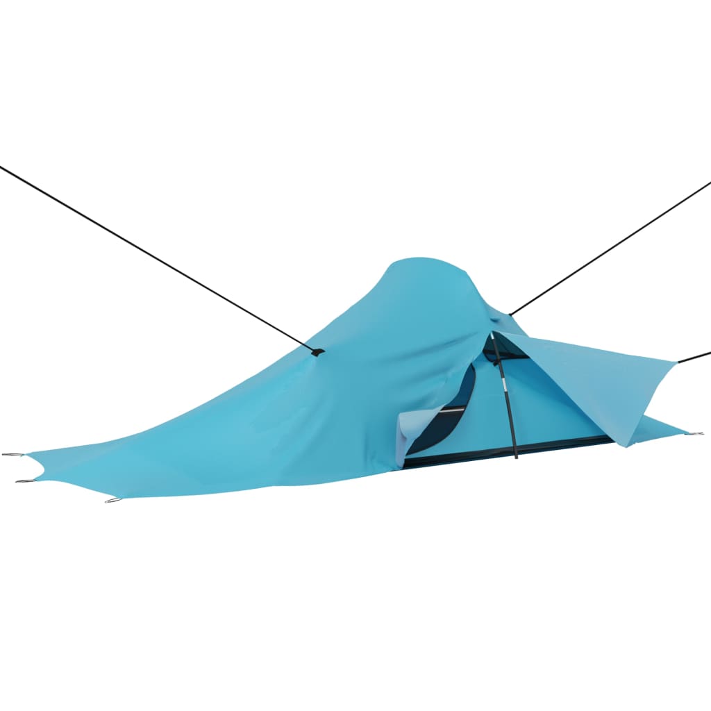 vidaXL Camping Tent 317x240x100 cm Blue