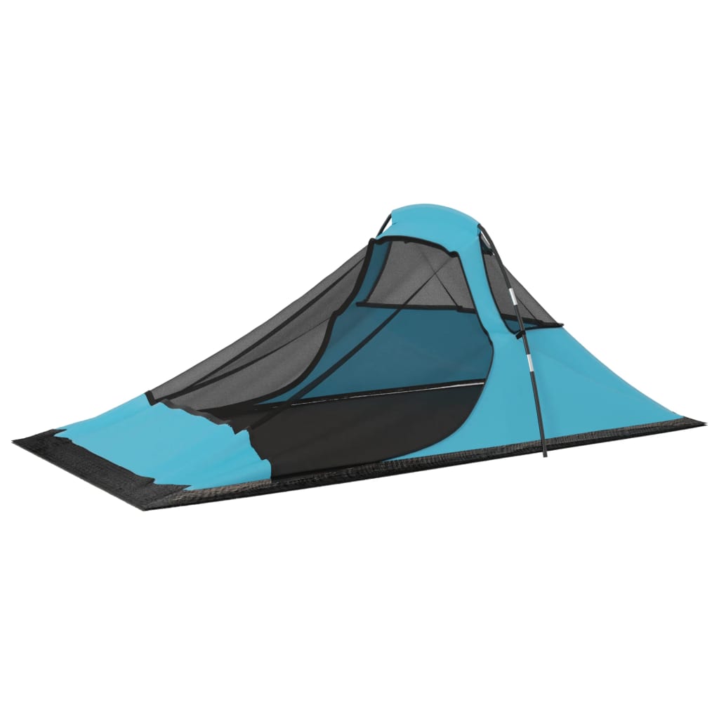 vidaXL Camping Tent 317x240x100 cm Blue