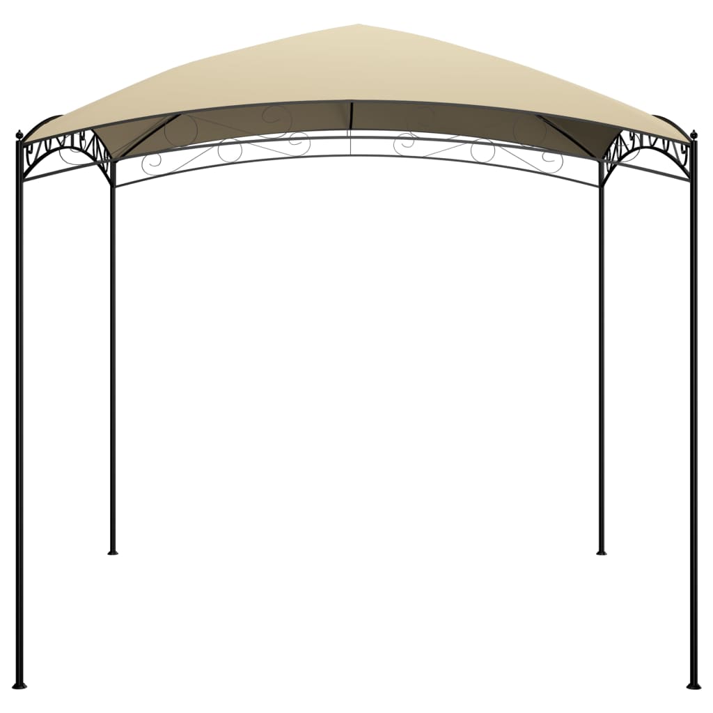 vidaXL Gazebo 3x3x2.65 m Cream 180 g/m² - 3 x 3 x 2.65 m