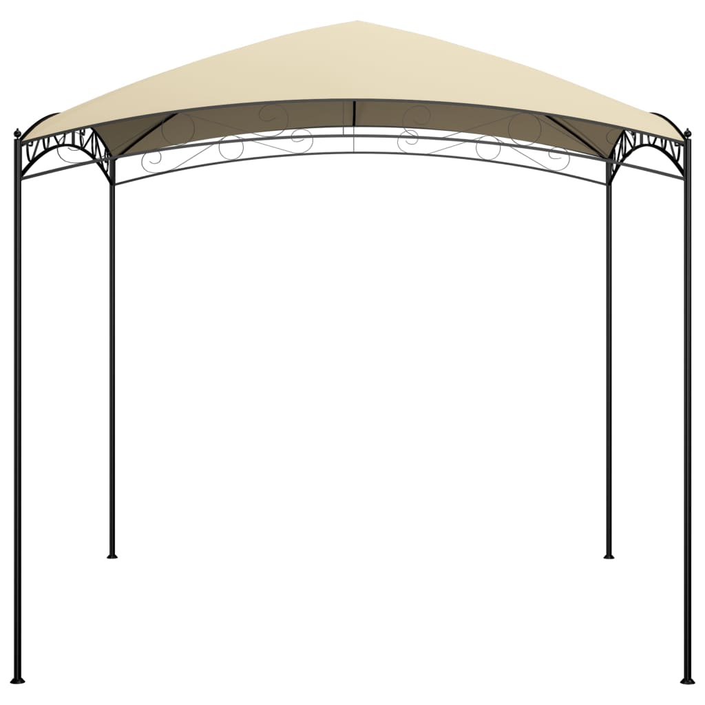 vidaXL Gazebo 3x3x2.65 m Cream 180 g/m² - 3 x 3 x 2.65 m