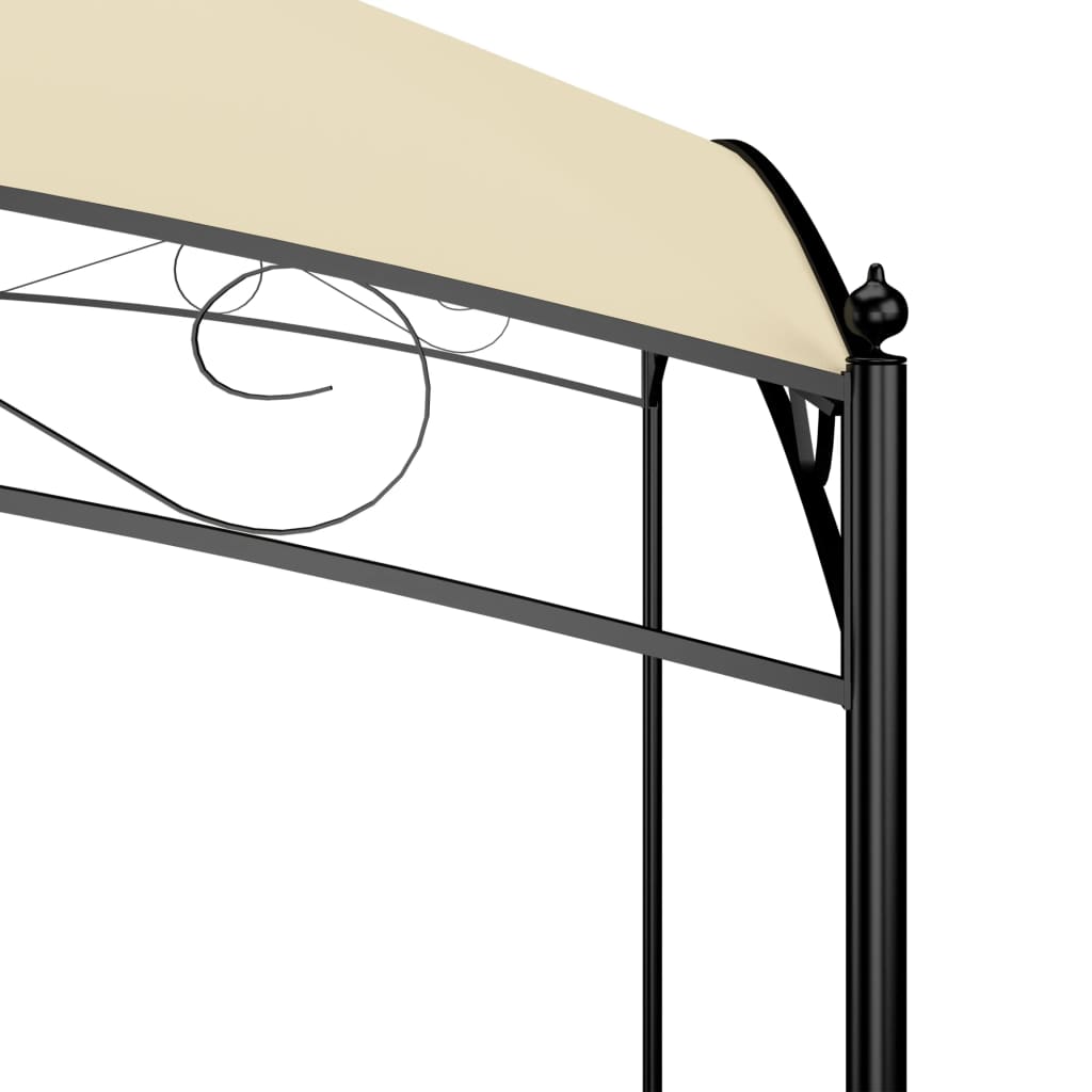 vidaXL Gazebo 3x3x2.65 m Cream 180 g/m² - 3 x 3 x 2.65 m