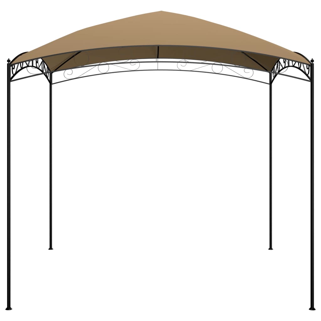 vidaXL Gazebo 3x3x2.65 m Taupe 180 g/m² - 3 x 3 x 2.65 m