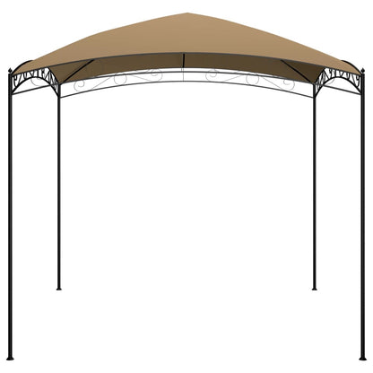 vidaXL Gazebo 3x3x2.65 m Taupe 180 g/m² - 3 x 3 x 2.65 m
