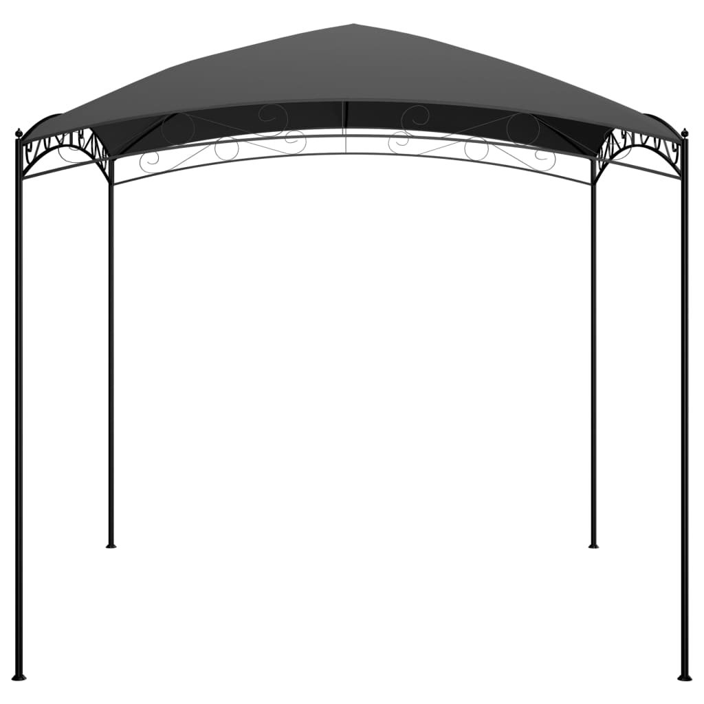 vidaXL Gazebo 3x3x2.65 m Anthracite 180 g/m² - 3 x 3 x 2.65 m