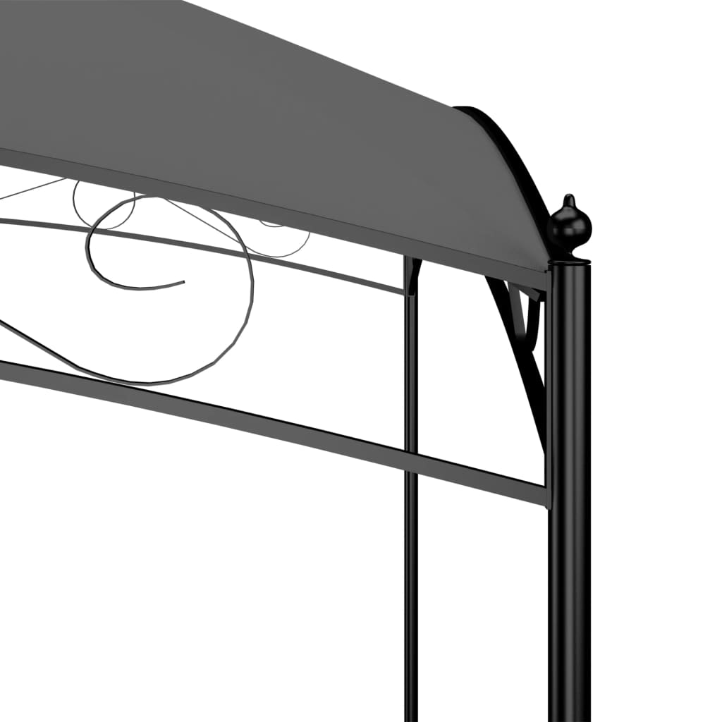 vidaXL Gazebo 3x3x2.65 m Anthracite 180 g/m² - 3 x 3 x 2.65 m