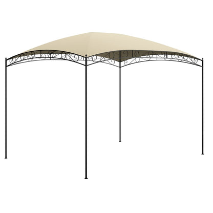 vidaXL Gazebo 3x4x2.65 m Cream 180 g/m² - 3 x 4 x 2.65m