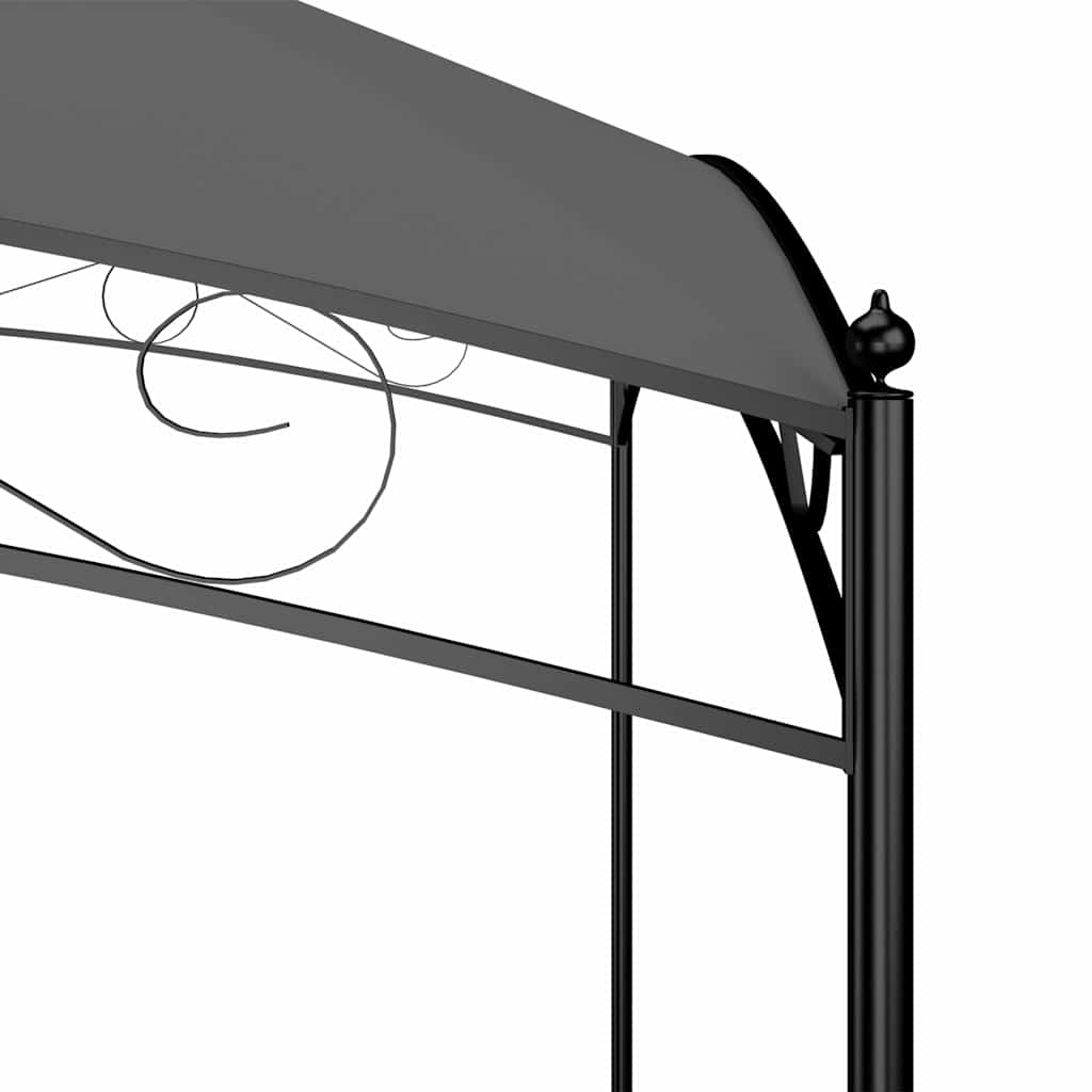 vidaXL Gazebo 3x4x2.65 m Anthracite 180 g/m² - 3 x 4 x 2.65 m