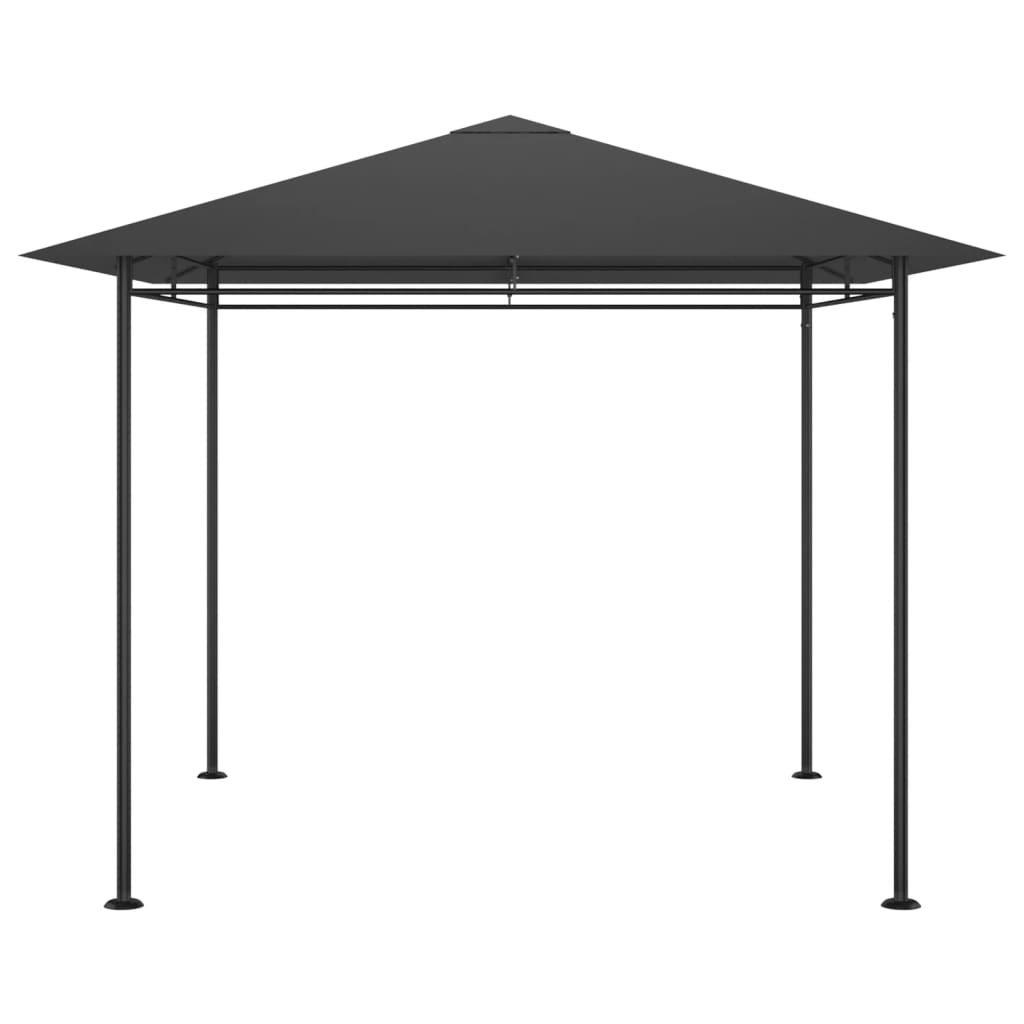 vidaXL Gazebo 3x3x2.7 m Anthracite 180 g/m²