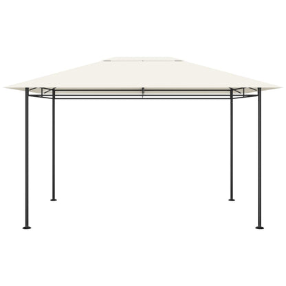 vidaXL Gazebo 384x281x270 cm Cream 180 g/m²