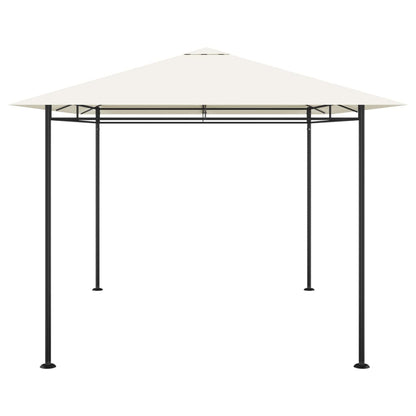 vidaXL Gazebo 384x281x270 cm Cream 180 g/m²