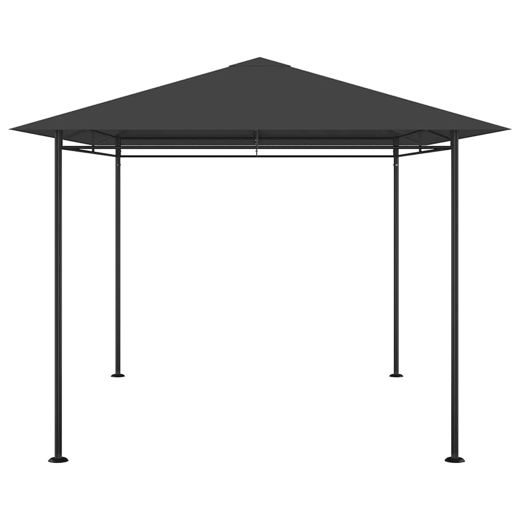 vidaXL Gazebo 384x281x270 cm Anthracite 180 g/m²