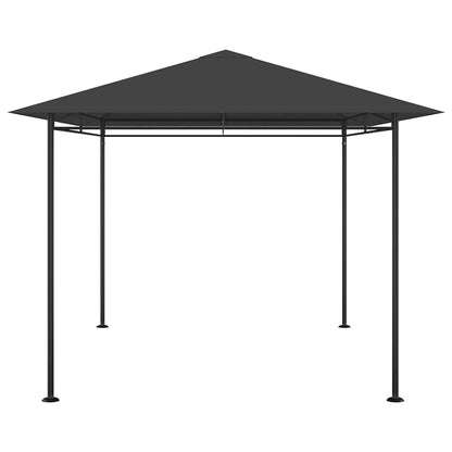 vidaXL Gazebo 384x281x270 cm Anthracite 180 g/m²