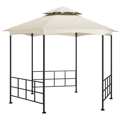 vidaXL Gazebo with Sidewalls 3.1x2.7 m Cream