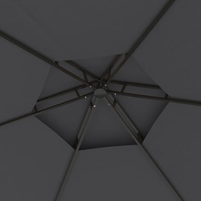 vidaXL Gazebo with Sidewalls 3.1x2.7 m Anthracite