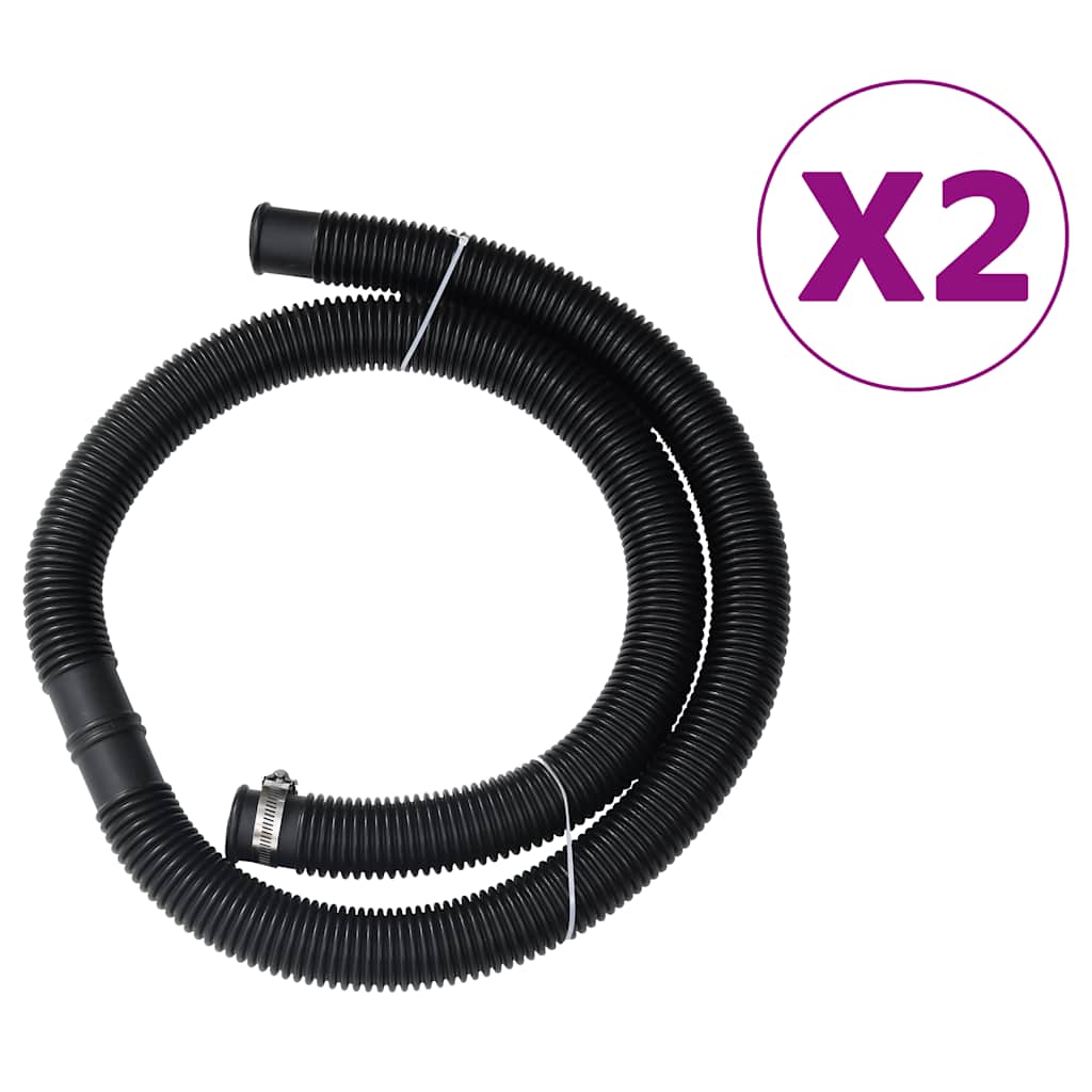 vidaXL Double Pool Solar Heating Panel 150x75 cm - Black