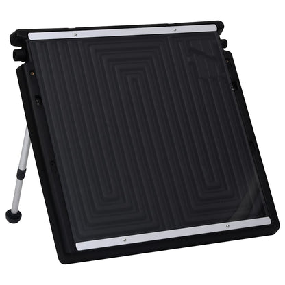 vidaXL Double Pool Solar Heating Panel 150x75 cm - Black