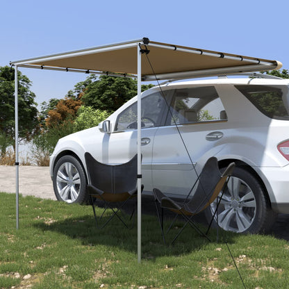 vidaXL Camper & Caravan Awning 1.8x2x2.15 m Beige - 1.8 x 2 x 2.15 m