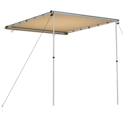vidaXL Camper & Caravan Awning 2x2.5x2.15 m Beige