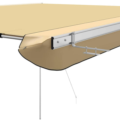 vidaXL Camper & Caravan Awning 2x2.5x2.15 m Beige