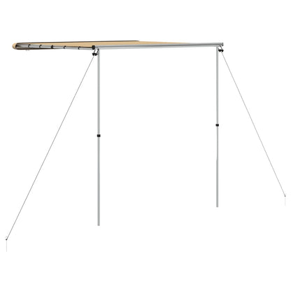 vidaXL Camper & Caravan Awning 2.4x2x2.15 m Beige - 2.4 x 2 x 2.15 m