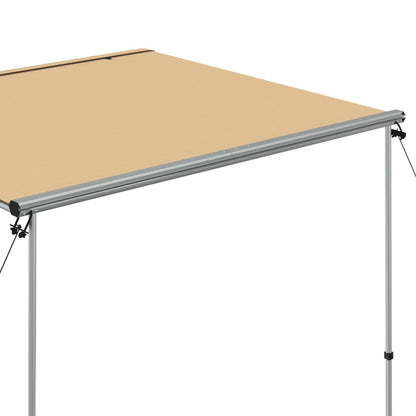vidaXL Camper & Caravan Awning 2.4x2x2.15 m Beige - 2.4 x 2 x 2.15 m