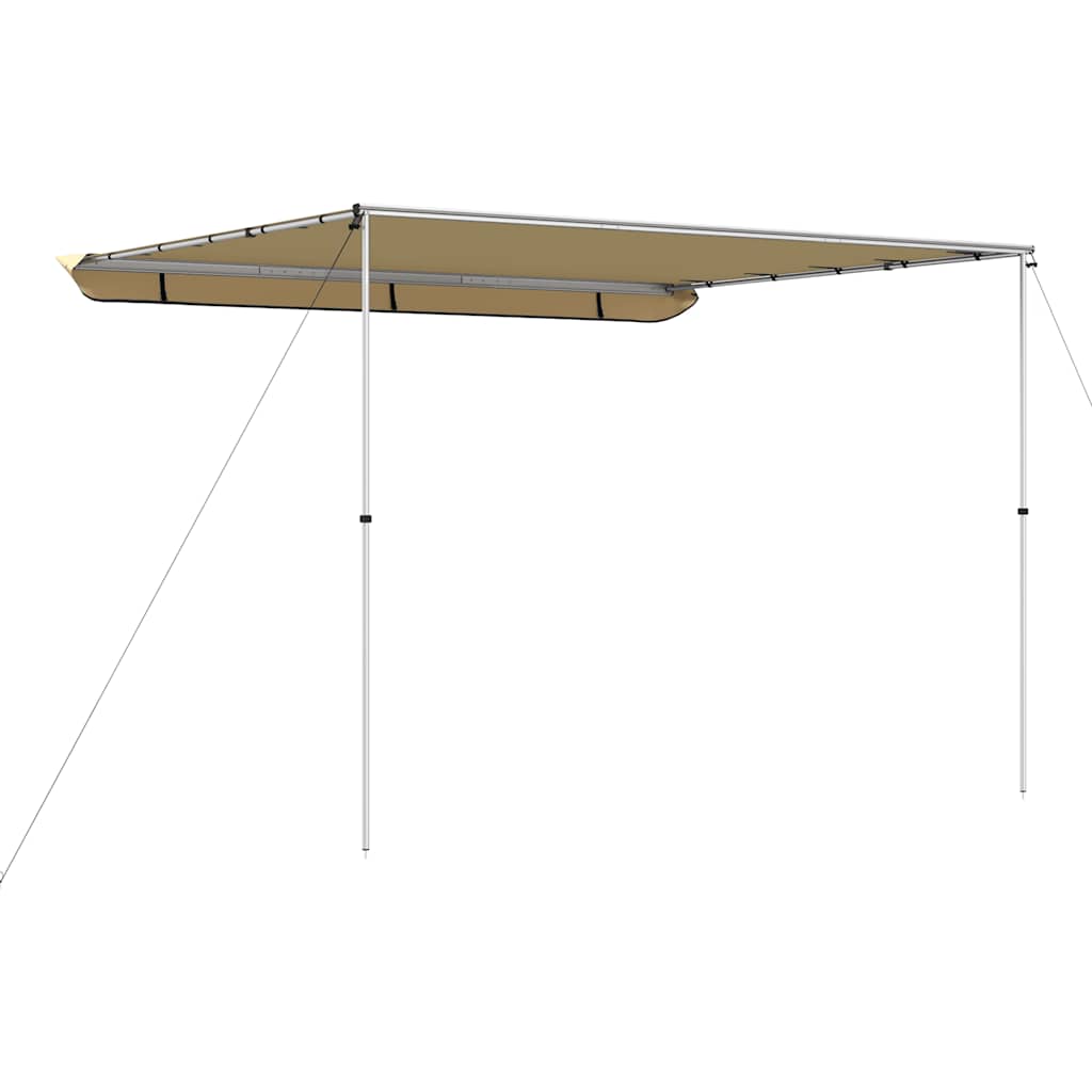 vidaXL Camper & Caravan Awning 2.4x3x2.15 m Beige - 2.4 x 3 x 2.15 m