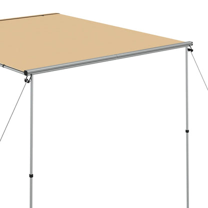 vidaXL Camper & Caravan Awning 2.4x3x2.15 m Beige - 2.4 x 3 x 2.15 m
