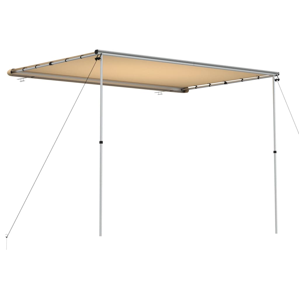 vidaXL Camper & Caravan Awning 3x2x2.15 m Beige - 3 x 2 x 2.15 m