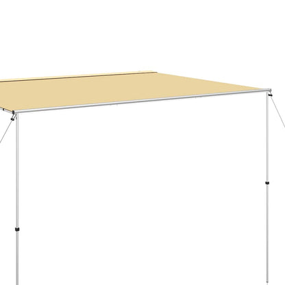 vidaXL Camper & Caravan Awning 3x3x2.15 m Beige - 3 x 3 x 2.15 m
