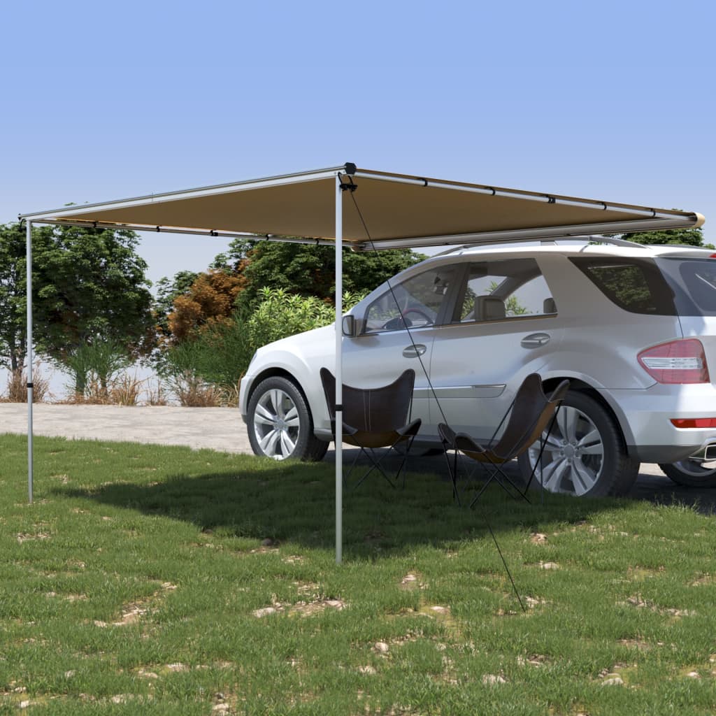 vidaXL Camper & Caravan Awning 3x3x2.15 m Beige - 3 x 3 x 2.15 m