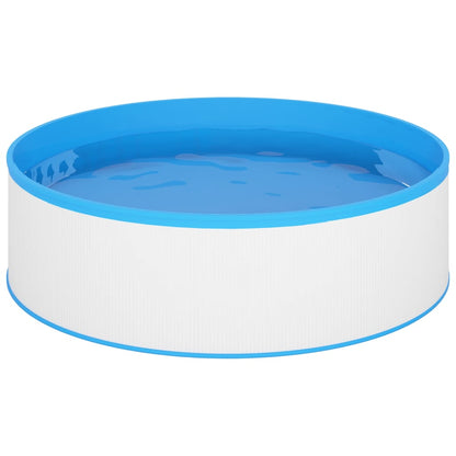 vidaXL Splasher Pool 350x90 cm White - Transparent
