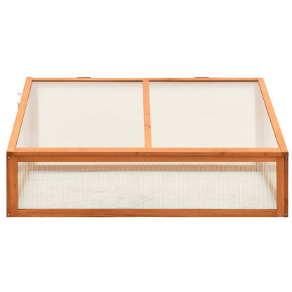 vidaXL Greenhouse 100x65x40 cm Firwood - Brown - 13433