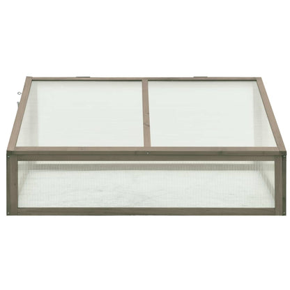 vidaXL Greenhouse 100x65x40 cm Firwood - Brown
