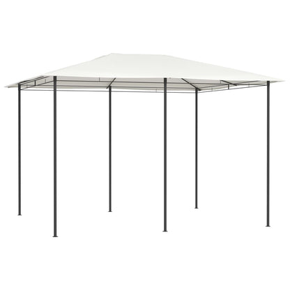 vidaXL Gazebo | Cream | Fabric | 3x4x2.6 m | Durable | Gazebo | Rectangular - 3 x 4 x 2.6 m