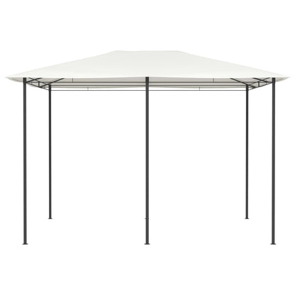 vidaXL Gazebo | Cream | Fabric | 3x4x2.6 m | Durable | Gazebo | Rectangular - 3 x 4 x 2.6 m