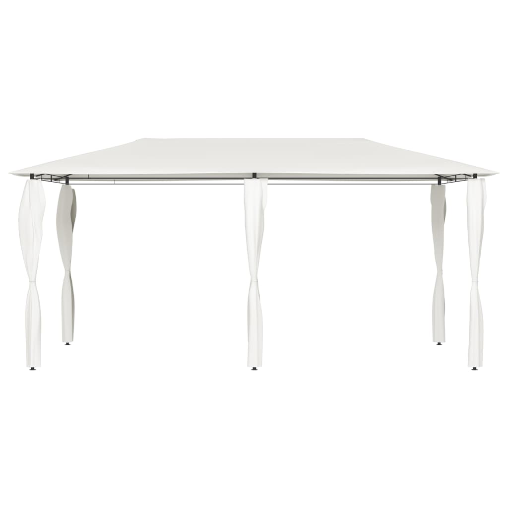 vidaXL Gazebo | Cream | Fabric, Steel | 2.98x5.3x2.59 m | Durable | Gazebo