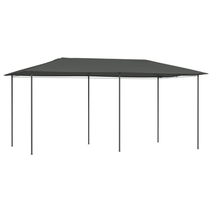 vidaXL Gazebo | Anthracite | Fabric | Large | Seats Many | Gazebo | Rectangular - 2.98 x 5.3 x 2.59 m