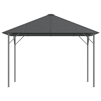vidaXL Gazebo | Anthracite - 3 x 3 m