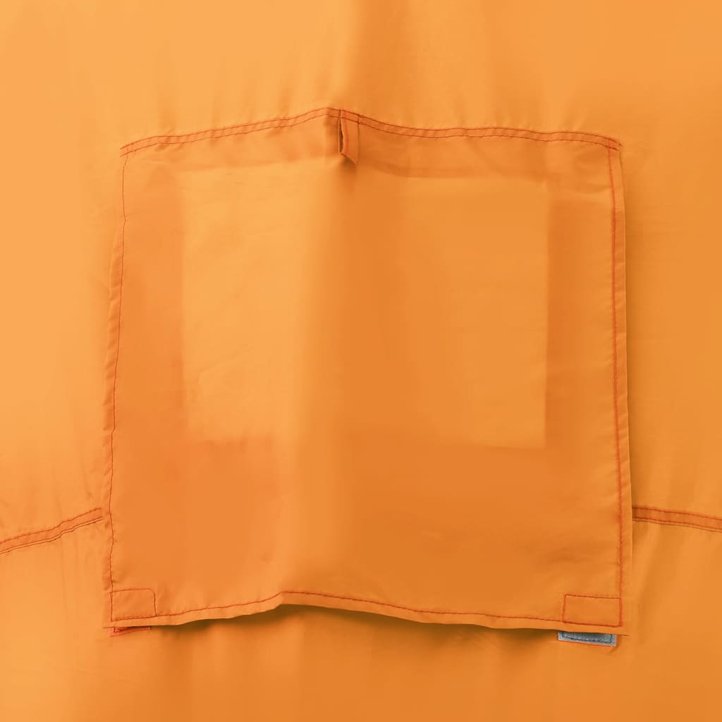 vidaXL Camping Tent 6 Persons Grey and Orange